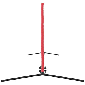 Tennisnetz, Schwarz und Rot, 494,5 cm
