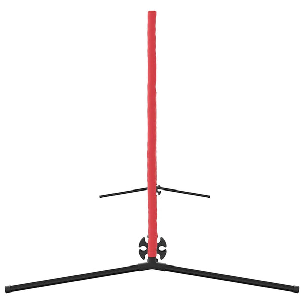 Tennisnetz, Schwarz und Rot, 494,5 cm