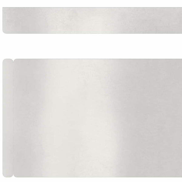 Edelstahl Rasenkante Silber 450x10 cm