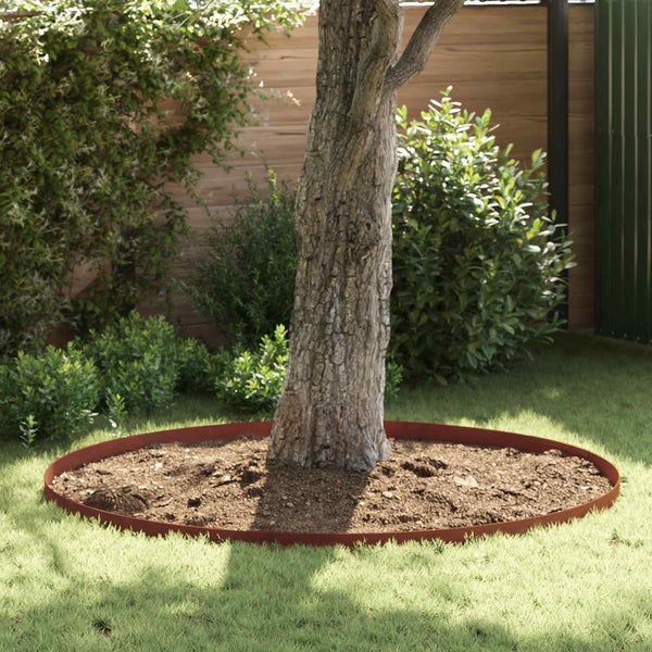 Rost Rasenkante 4er Set, 450cm