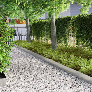 Raseneinfassung Silber Verzinkt 450 cm
