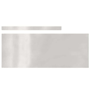 Edelstahl Rasenkante Silber 450cm