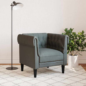 Dunkelgraues Polyester Sofa 78,5cm