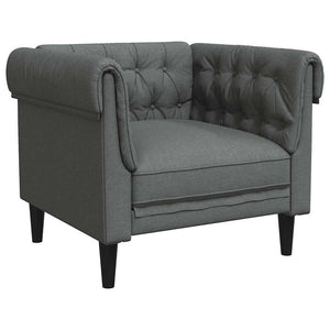 Dunkelgraues Polyester Sofa 78,5cm