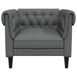 Dunkelgraues Polyester Sofa 78,5cm