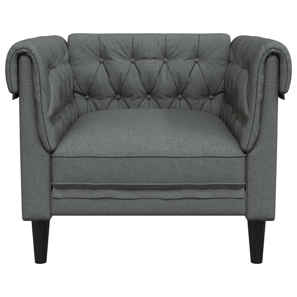 Dunkelgraues Polyester Sofa 78,5cm