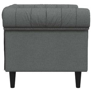 Dunkelgraues Polyester Sofa 78,5cm
