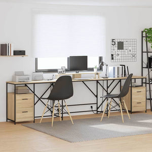 Schreibtisch Sonoma Eiche 182 cm