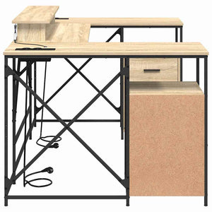 Schreibtisch Sonoma Eiche 182 cm