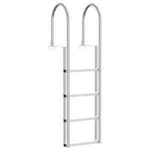 4-Stufen Dockleiter aus Aluminium
