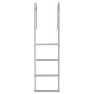 4-Stufen Dockleiter aus Aluminium