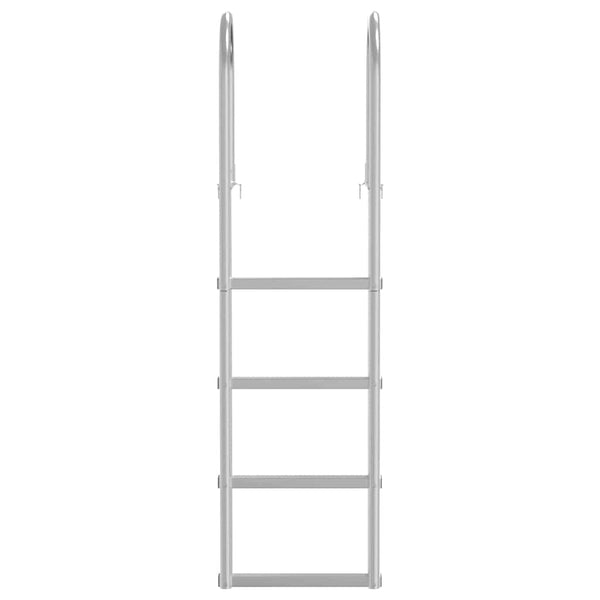 4-Stufen Dockleiter aus Aluminium