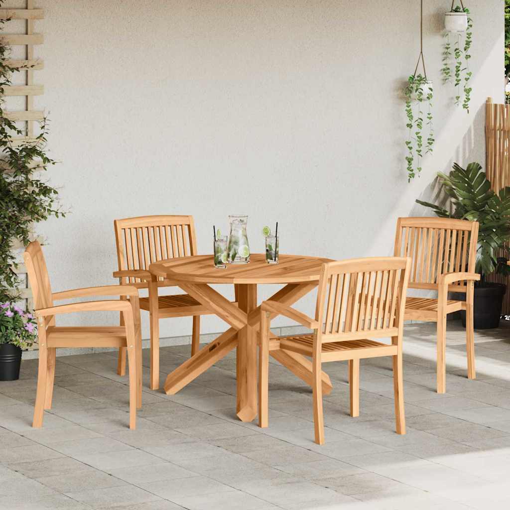 Garten Essgruppe Akazie Massivholz 5-teilig