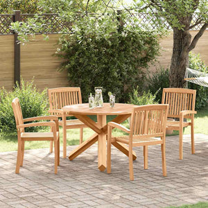 Garten Essgruppe Akazie Massivholz 5-teilig