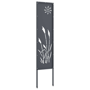 vidaXL Brise-vue de jardin Anthracite 32 x 140 cm