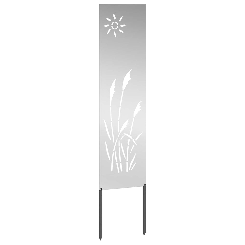 Garten Sichtschutz Silber 32x140cm