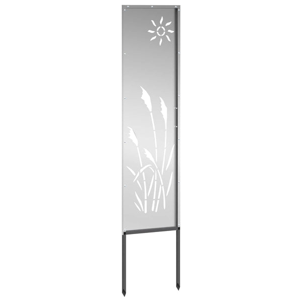 Garten Sichtschutz Silber 32x140cm