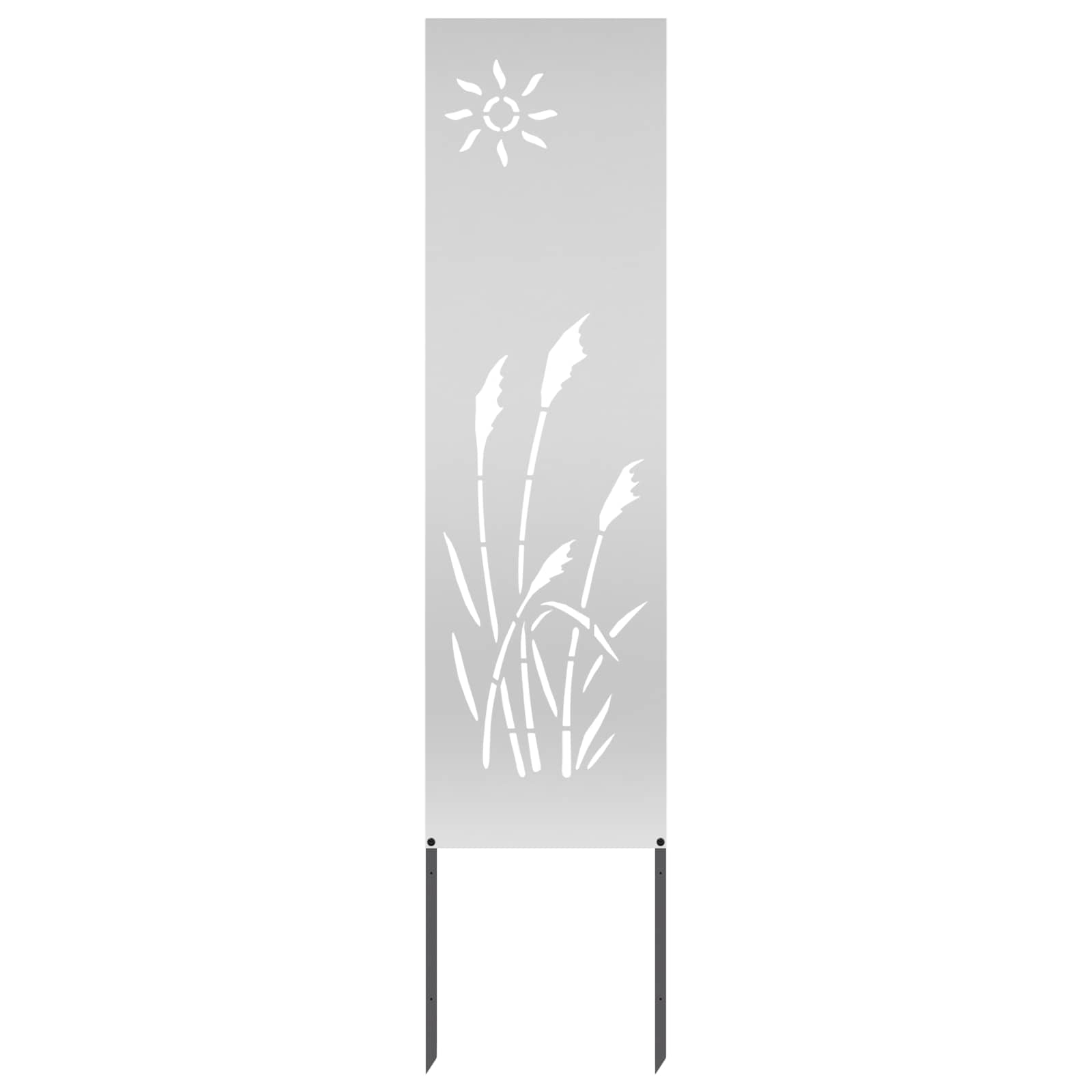 Garten Sichtschutz Silber 32x140cm