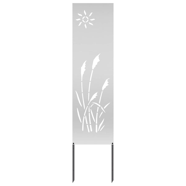 Garten Sichtschutz Silber 32x140cm