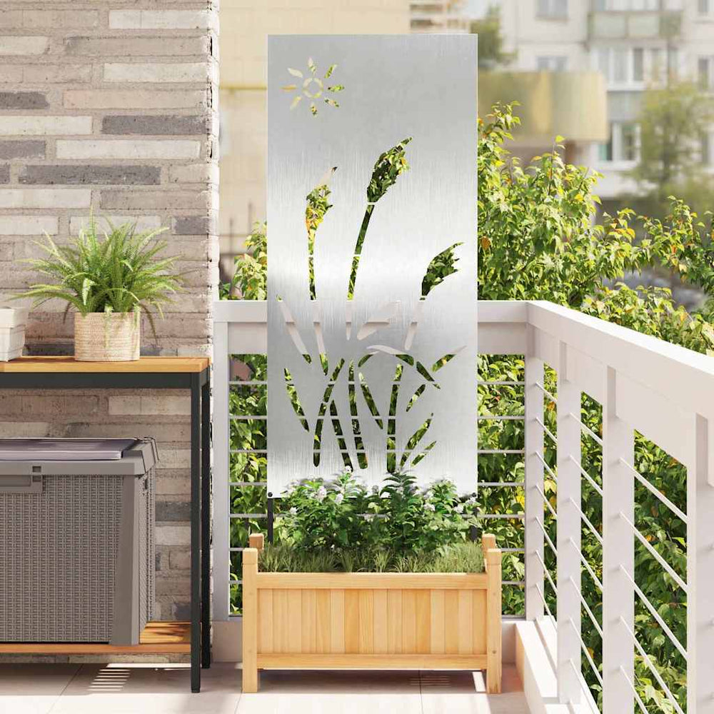Garten Sichtschutz Silber 50x140cm