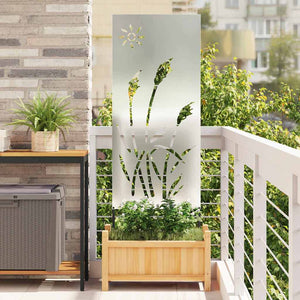 Garten Sichtschutz Silber 50x140cm