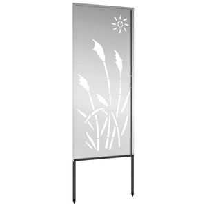 Garten Sichtschutz Silber 50x140cm