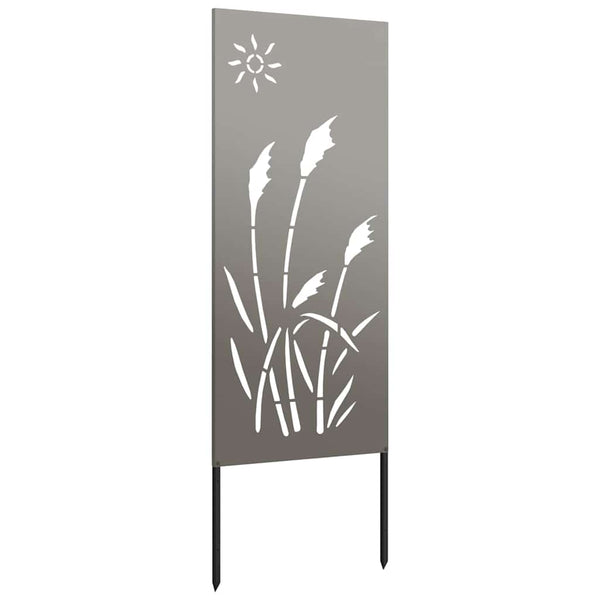 Rostige Garten-Sichtschutz Leinwand 50x140cm