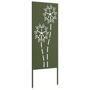 Garten Sichtschutz Leinwand Olivgrün 50x140cm