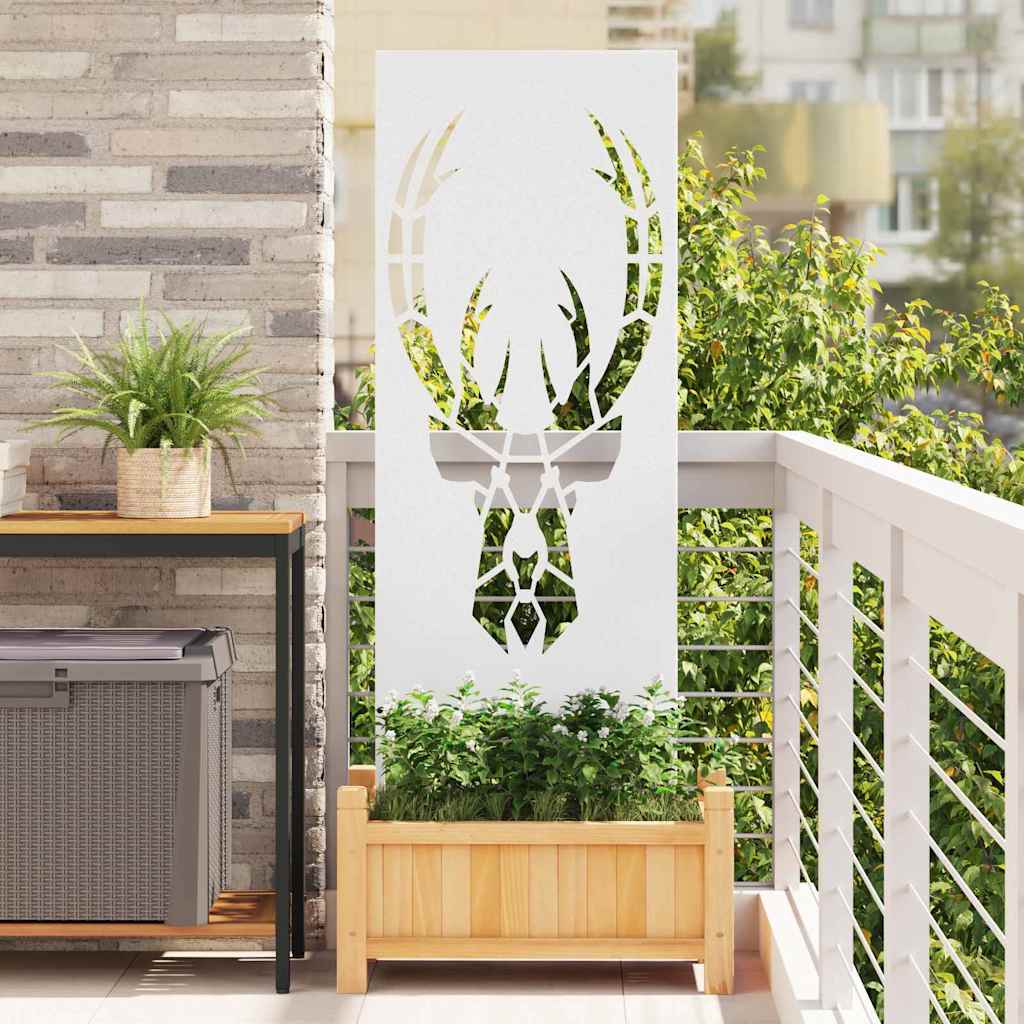 Garten Sichtschutz Tiermuster Weiß 50x140cm