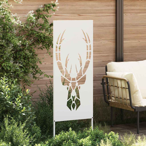 Garten Sichtschutz Tiermuster Weiß 50x140cm