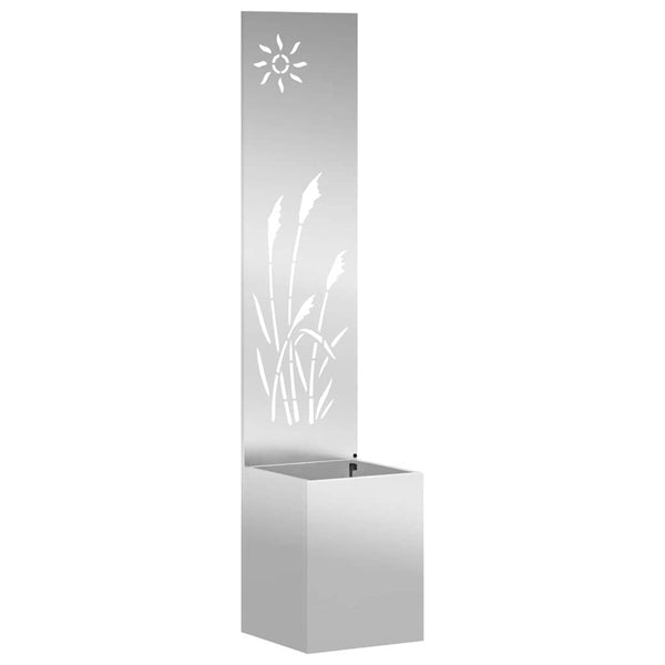 Garten Sichtschutz Silber 32x150cm