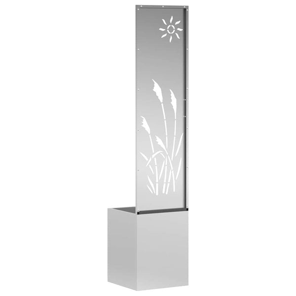 Garten Sichtschutz Silber 32x150cm