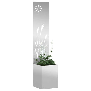 Garten Sichtschutz Silber 32x150cm