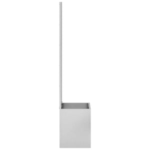 Garten Sichtschutz Floral Silber 32x150cm