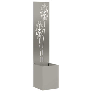 Garten Sichtschutz Floral Rostig 150cm