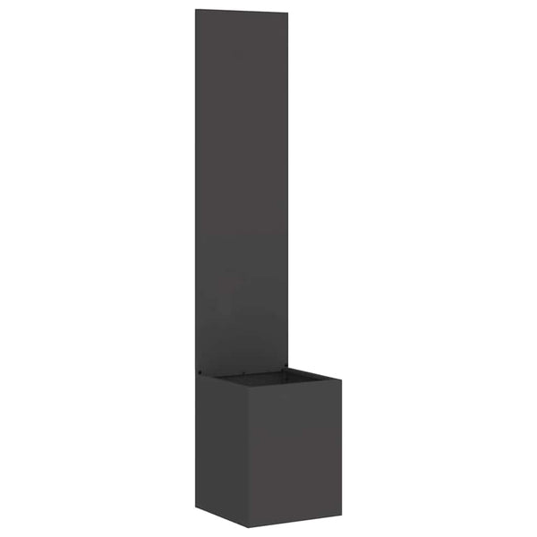 Garten Sichtschutz Leinwand Schwarz 150cm