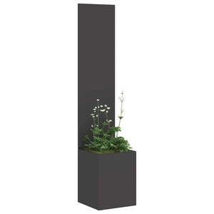 Garten Sichtschutz Leinwand Schwarz 150cm