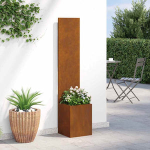 Garten Sichtschutz Rost Optik 32x150cm