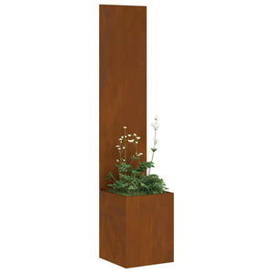 Garten Sichtschutz Rost Optik 32x150cm