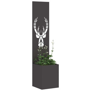 Garten Sichtschutz Tiermuster Schwarz 32x150cm