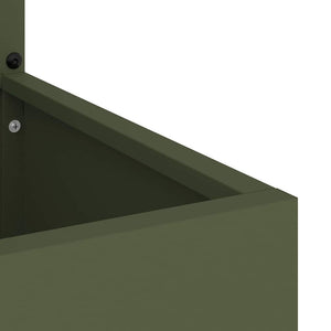 Garten Sichtschutz Leinwand Olivgrün 150cm