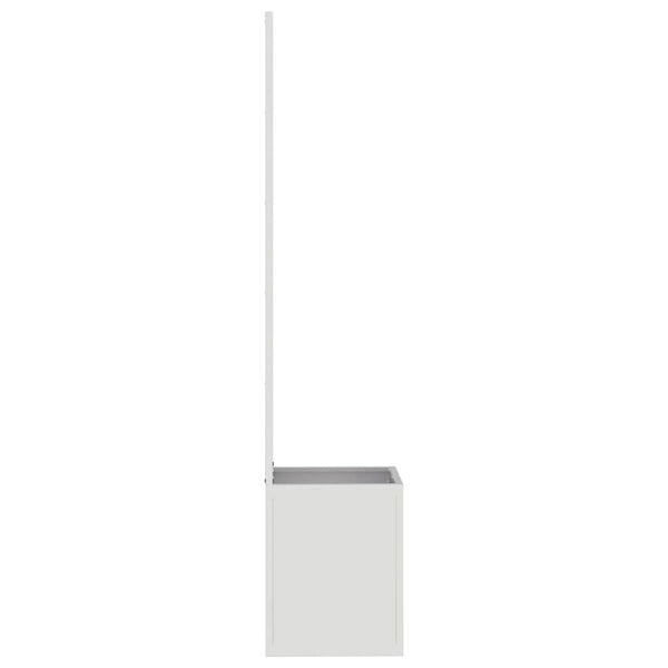 Garten Sichtschutz Leinwand Tiermuster Silber 150cm