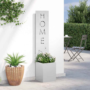Garten Sichtschutz Silber 32x150cm