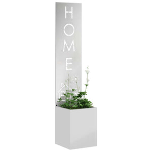 Garten Sichtschutz Silber 32x150cm