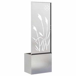 Garten Sichtschutz Silber 50x150cm