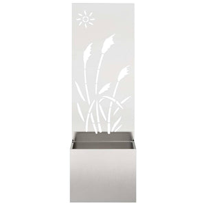 Garten Sichtschutz Silber 50x150cm