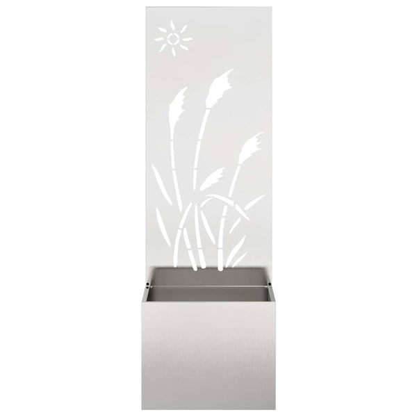 Garten Sichtschutz Silber 50x150cm
