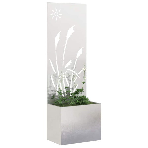Garten Sichtschutz Silber 50x150cm