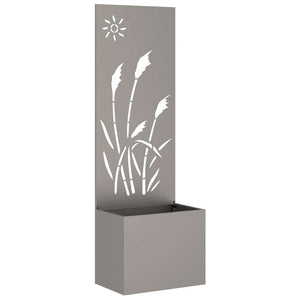 Garten Sichtschutz Rost Optik 50x150cm