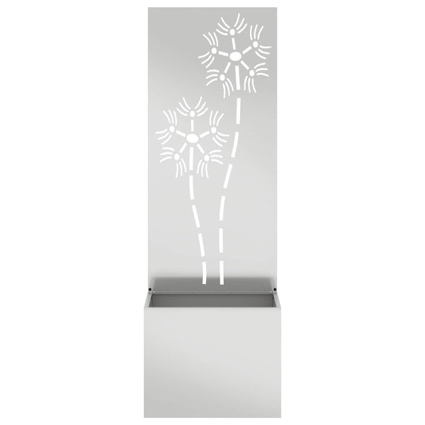 Garten Sichtschutz Silber 50x150 cm